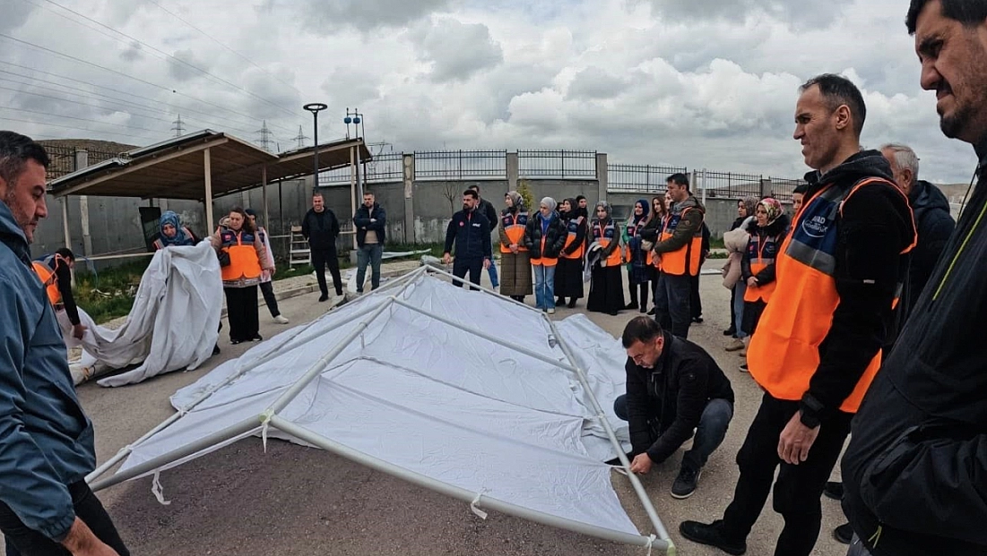 Elazığ’da AFAD Gönüllüleri Afetlere Hazırlanıyor
