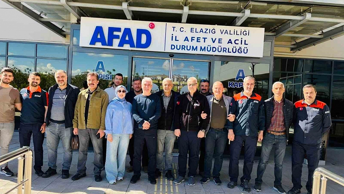 Elazığ’da AFAD Ekipleri Enkazda İletişim Eğitimi Aldı