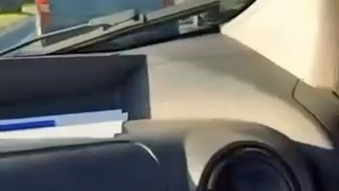 Makas Atan Araç Trafikte Korku Dolu Anlar Yaşattı
