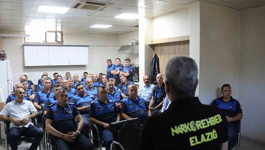 Elazığ'da Narkorehber Semineriyle Uyuşturucuyla Mücadele Anlatıldı