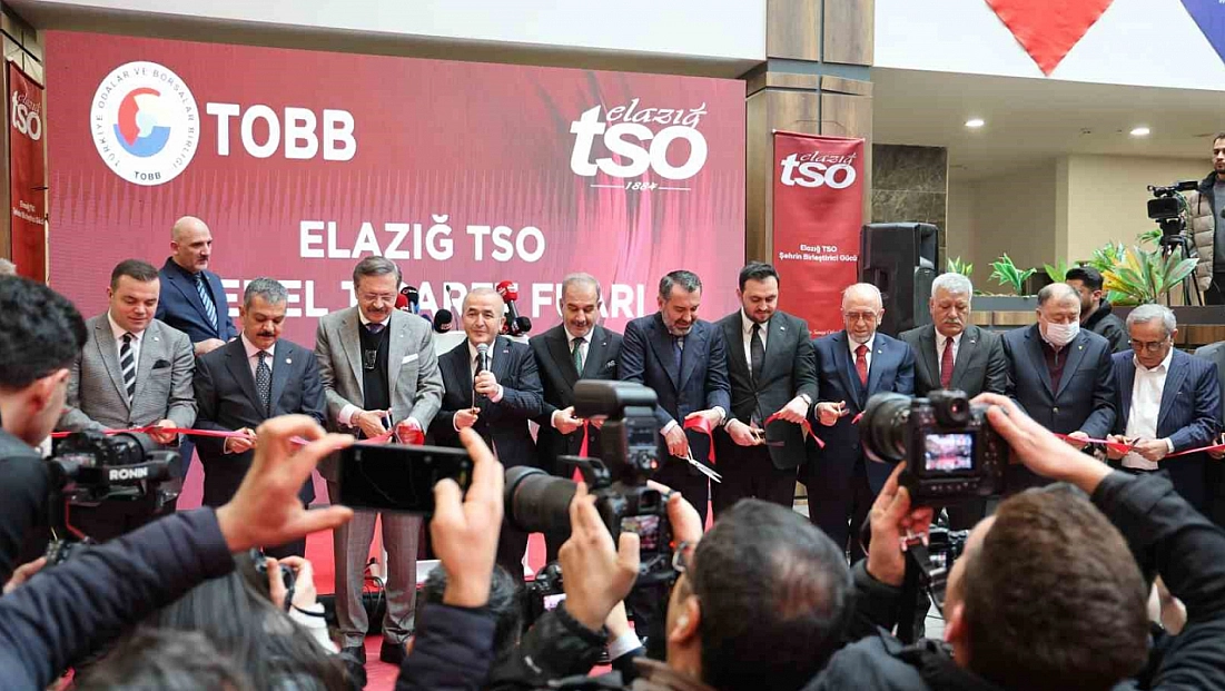 Elazığ’da TSO Genel Ticaret Fuarı Başladı
