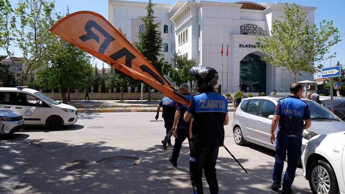 Elazığ’da Kaldırımlara Yönelik Denetimler Sıklaştırıldı