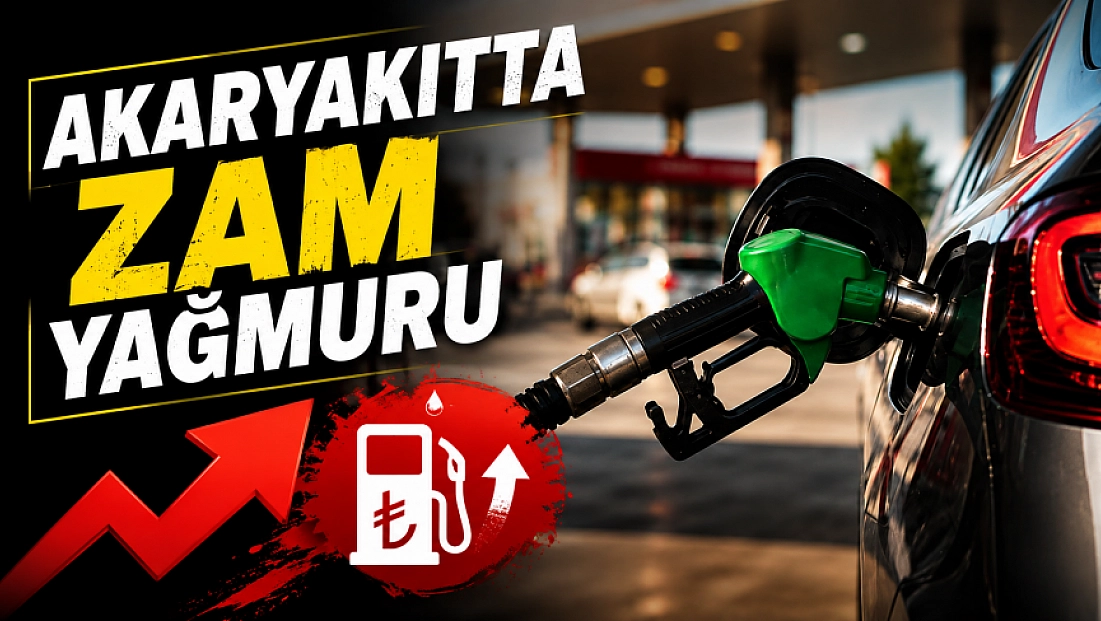 Akaryakıtta Zam Yağmuru