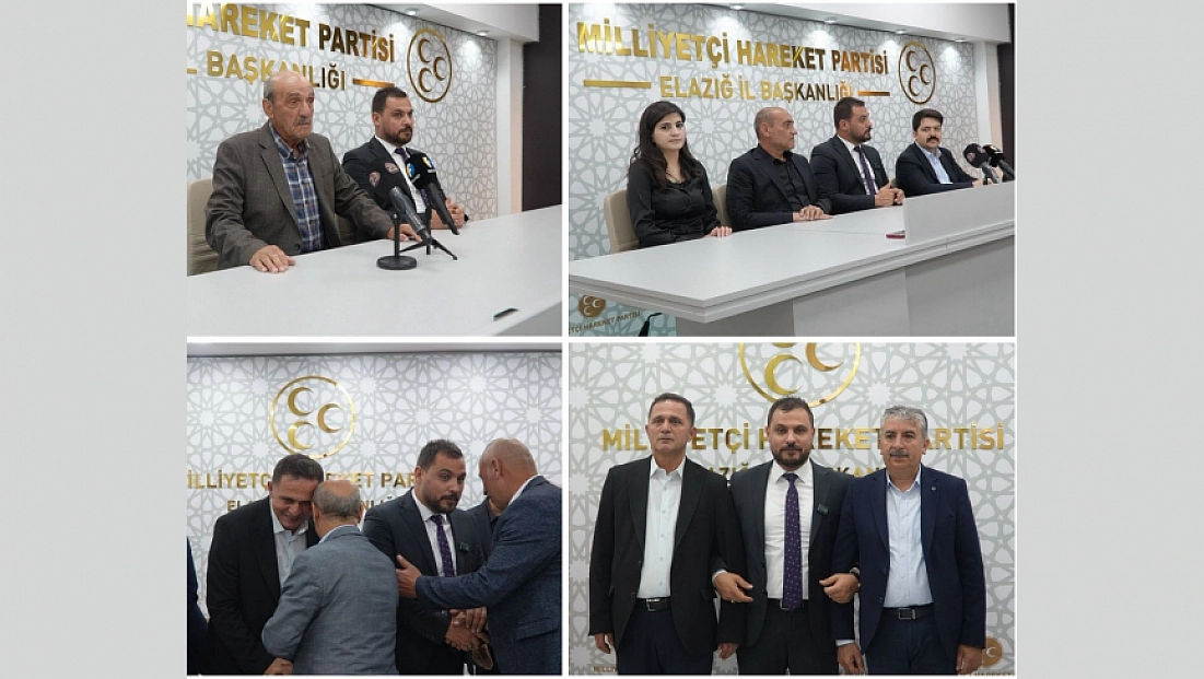 MHP Elazığ İl Başkanlığı’nda Bayramlaşma Programı Düzenlendi