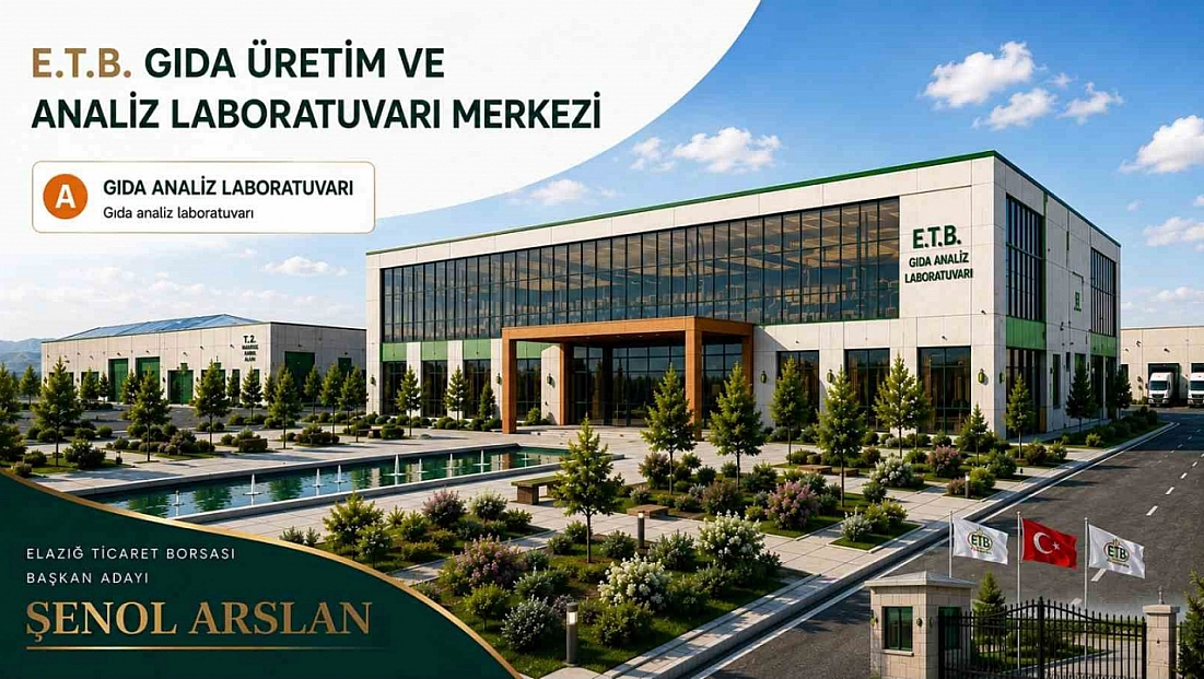Şenol Arslan’dan Elazığ’a Önemli Proje: Gıda Üretim ve Analiz Laboratuvarı Merkezi