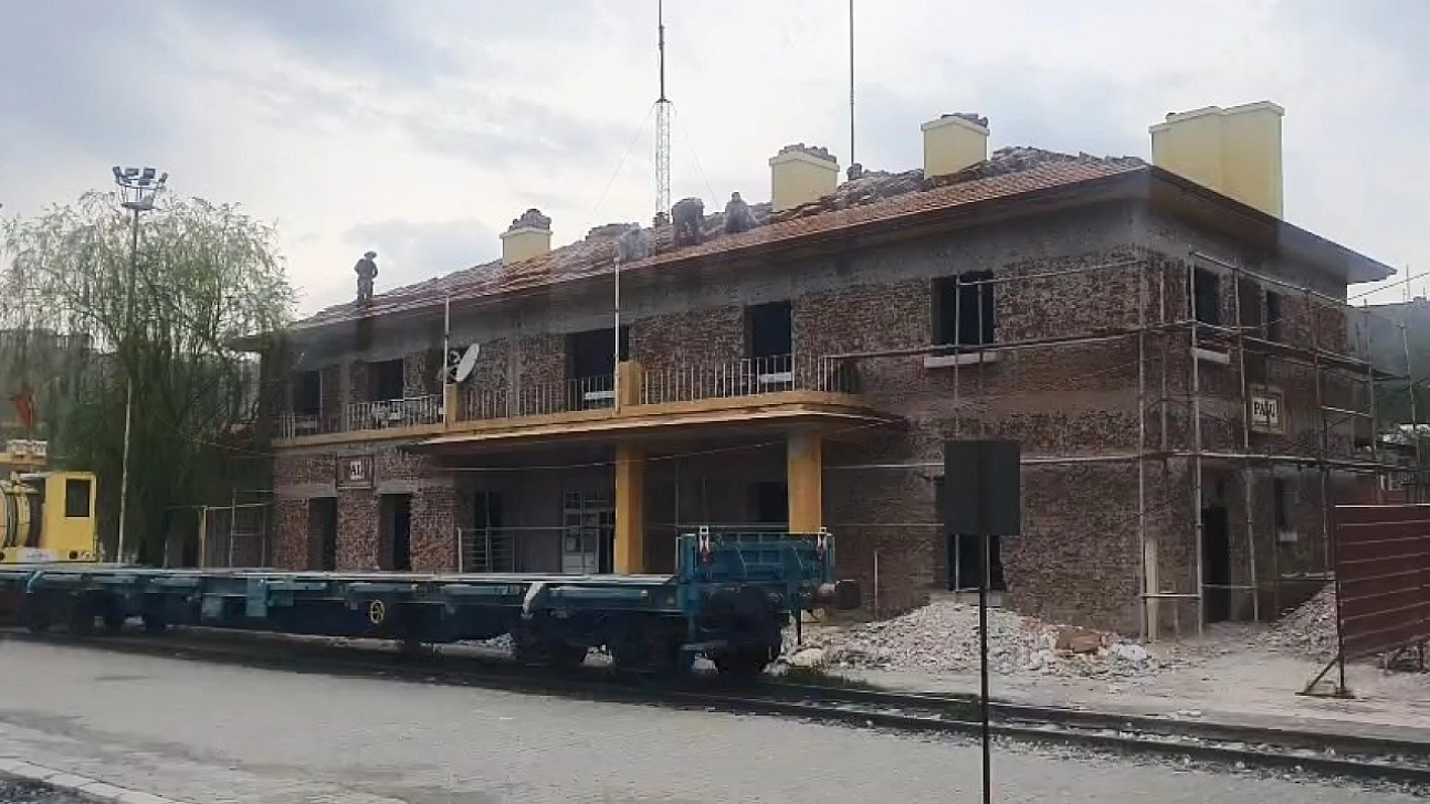 Elazığ'da Tarihi Tren İstasyonu İçin Yenileme Çalışması