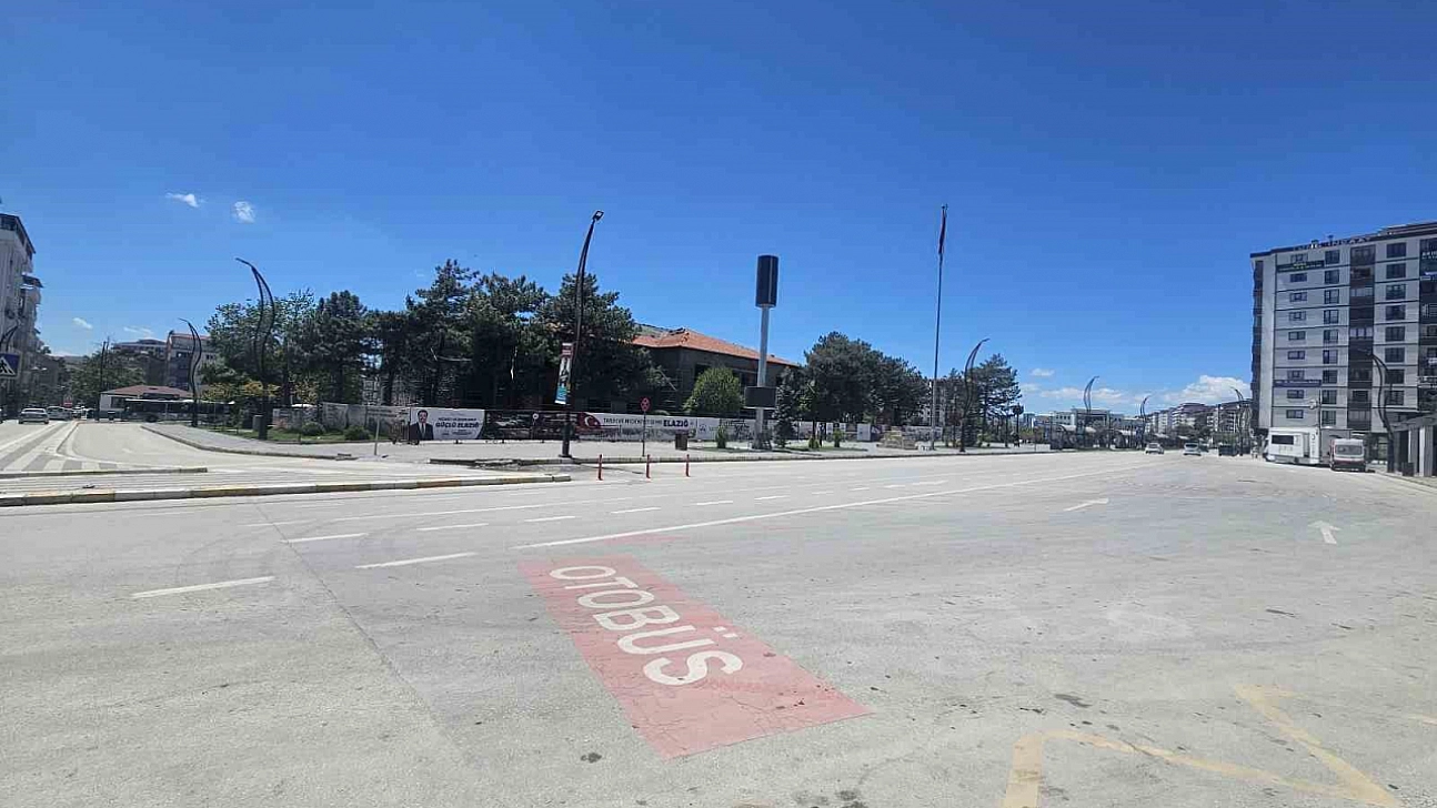 Elazığ'da Bayram Sessizliği Hakim Oldu