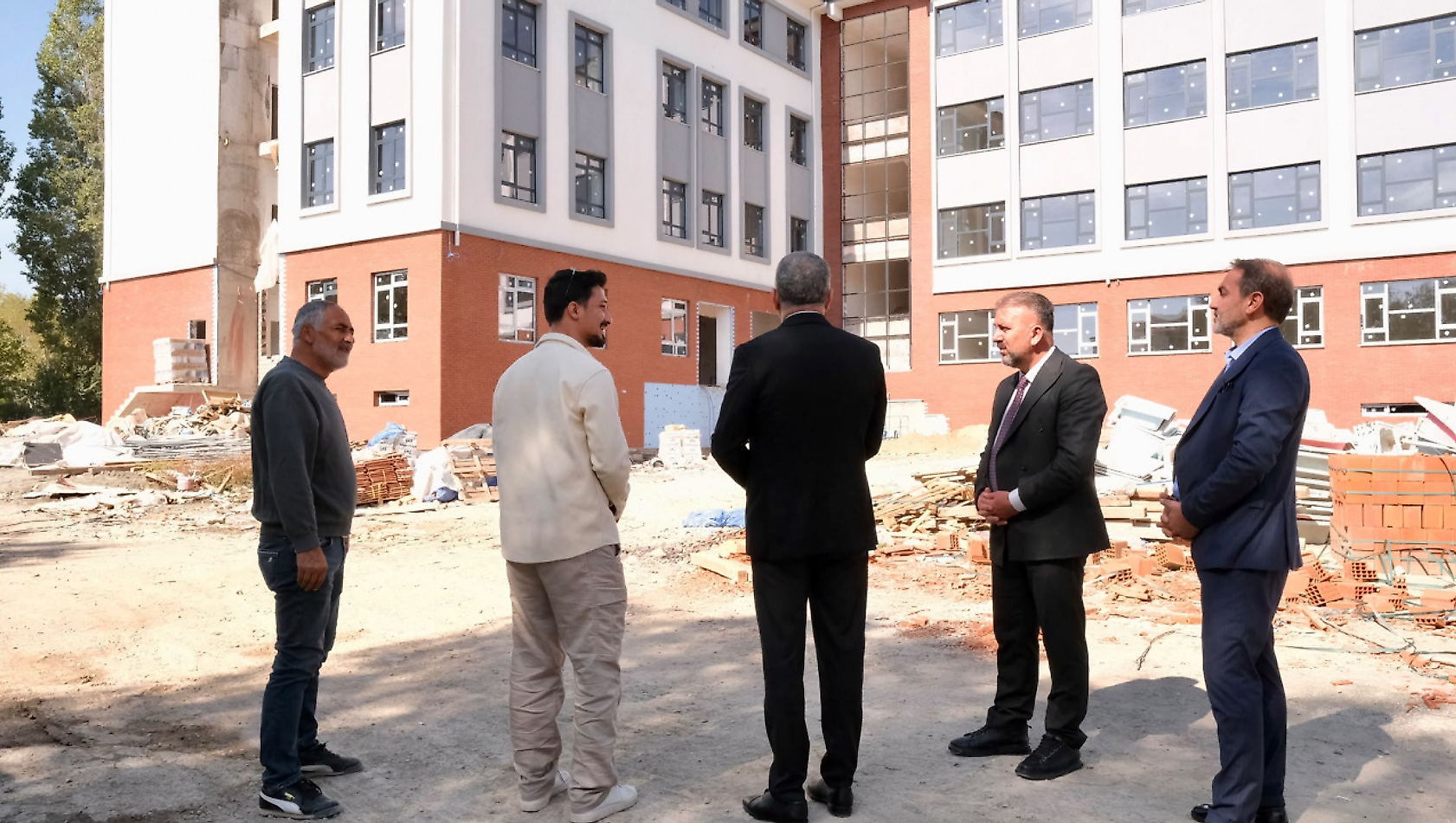 Gürsel Erol, Atatürk Anadolu Lisesi'ndeki Çalışmaları İnceledi