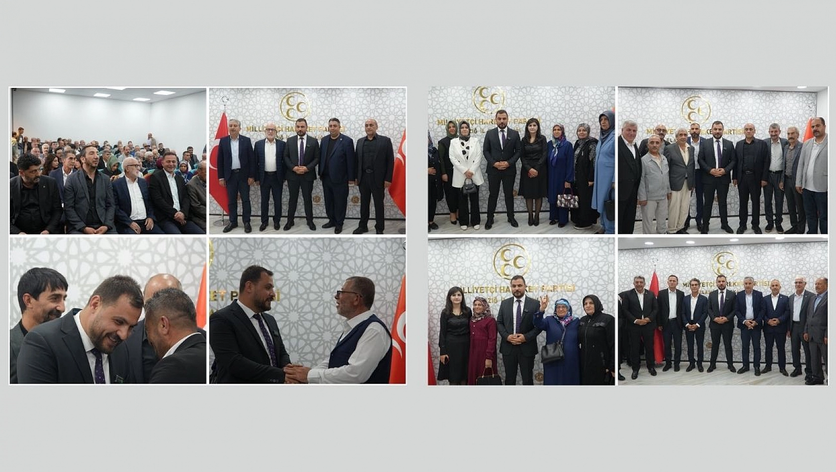 MHP Elazığ İl Başkanlığı'nda Bayramlaşma Programı Düzenlendi