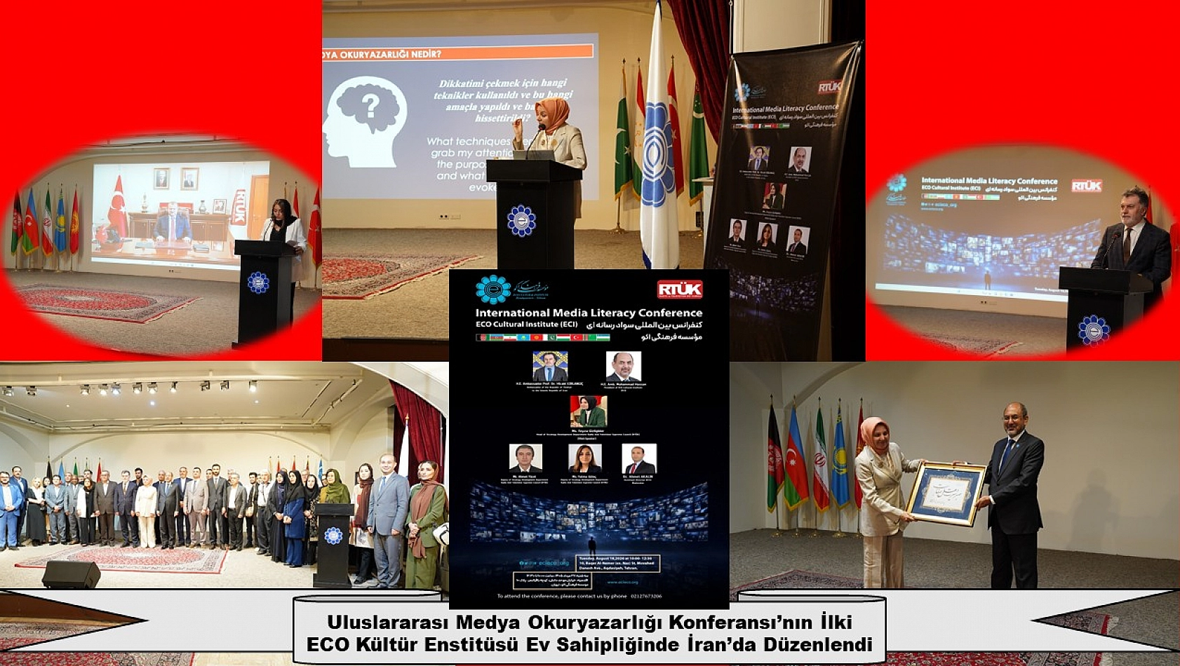 Uluslararası Medya Okuryazarlığı Konferansı'nın İlki ECO Kültür Enstitüsü Ev Sahipliğinde İran'da Düzenlendi