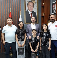 Eskrim İl Temsilciliğinden İl Müdürü Abdulsamet Eren'e Teşekkür Ziyareti