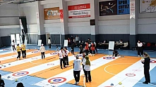 Floor Curling Gençler Grup Müsabakaları Elazığ'da Yapıldı