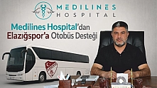 Elazığspor'a Ulaşım Desteği Medilines Hospital'dan Geldi