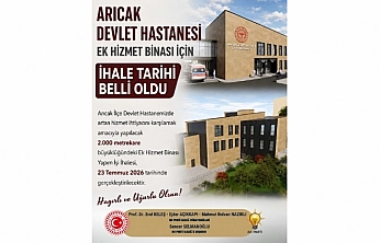Arıcak Devlet Hastanesi Ek Hizmet Binası İçin İhale Tarihi Belli Oldu