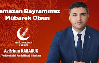 Av. Erhun Karakuş Bayram Tebriği