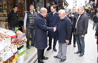 Başkan Alan'dan Bayram Öncesi Esnaf Ziyareti