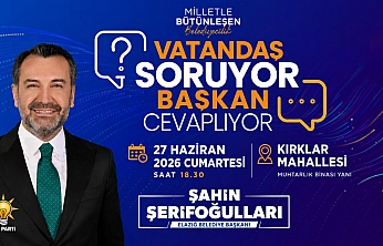 Başkan Şerifoğulları, Kırklar Mahallesi'nde Vatandaşlarla Bir Araya Gelecek