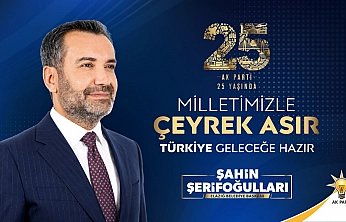 Başkan Şerifoğulları'ndan AK Parti'nin Kuruluş Yıl Dönümü Açıklaması