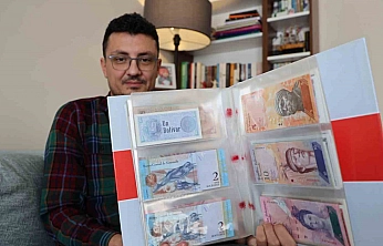 75 Ülkenin Banknotunu Toplayan Öğretmen Tarihi Yaşatıyor