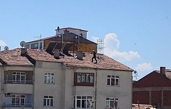 Tehlikeye Davetiye: Çatıda Güvenliksiz Çalışma