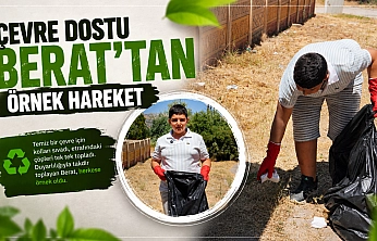 Çevre Dostu Berat'tan Örnek Hareket