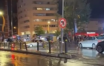 Drift Yapan Sürücü Kazaya Sebep Oldu, Görüntüler Ortaya Çıktı