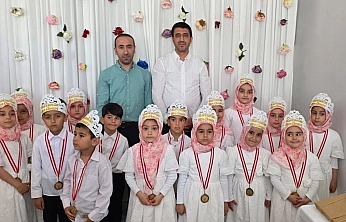 Elazığ'da Miniklerin Kur'an Kursu Eğitimi Sona Erdi