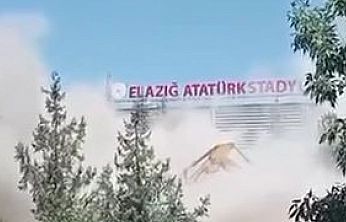 Elazığ'da 5 Katlı Bina Yıkımında Facianın Eşiğinden Dönüldü