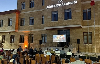 Elazığ'da Açık Hava Sineması Etkinliği