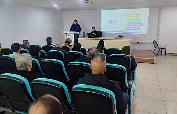 Elazığ'da Afetlere Karşı Farkındalık Eğitimi Verildi