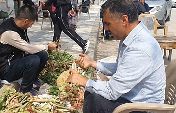 Elazığ'da Baharın Şifalı Otları Satışa Sunuldu