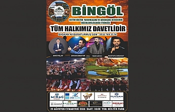 Elazığ'da Bingöl Rüzgarı Esecek: Geleneksel Tanıtım ve Dayanışma Gecesi 29 Ağustos'ta!