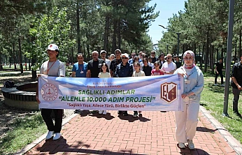 Elazığ'da Aileler Ve Gençler Yürüyüşte Buluştu