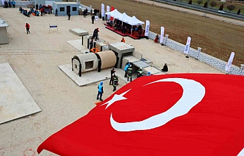 Elazığ'da Yeni Eğitim Parkuru Açıldı, Deprem Tatbikatı Gerçekleştirildi