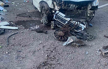 Elazığ'da Korkutan Kaza: Hafif Ticari Araç Takla Attı