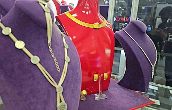 Trabzon Hasırı Altın Kaplama Gümüş Setler Elazığ'da Görücüye Çıktı