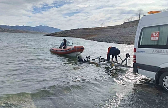 Elazığ'da Kayıp Yaşlı Adam Baraj Gölünde Ölü Bulundu