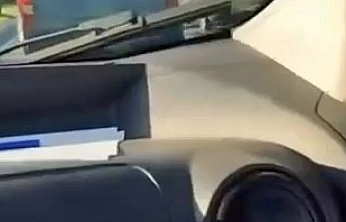 Makas Atan Araç Trafikte Korku Dolu Anlar Yaşattı