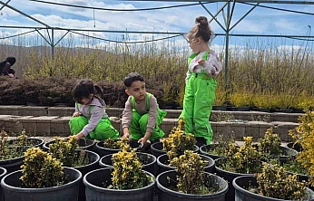 Elazığ'da Öğrenciler Doğayla İç İçe