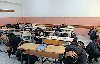 Elazığ'da Öğrenciler Afetlere Karşı Bilinçlendiriliyor