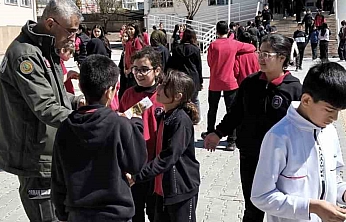 Elazığ'da Öğrencilere Orman Yangınlarıyla Mücadele Anlatıldı