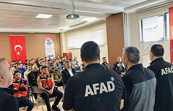 Elazığ'da Orman Personeline Afet Farkındalık Eğitimi Verildi