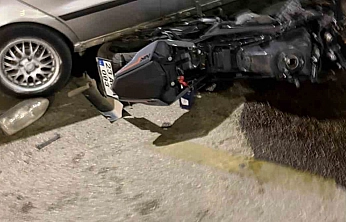 Elazığ'da Motosiklet ile Otomobil Kaza Yaptı: 1 Yaralı