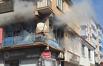 Elazığ'da Oyuncak Deposunda Yangın