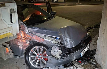 Elazığ'da Pikap İle Otomobil Çarpıştı: 5 Yaralı