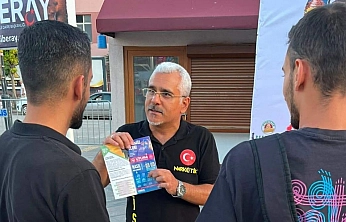 Elazığ'da Polis Ekiplerinden Vatandaşlara Bilgilendirme