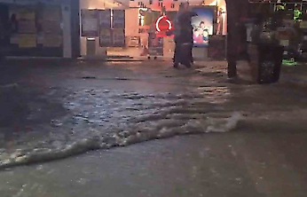 Elazığ'da Sağanak Hayatı Olumsuz Etkiledi