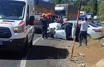 Elazığ'da Meydana Gelen Trafik Kazasında 1 Kişi Yaralandı