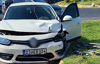 Elazığ'da Kaza: 1 Kişi Yaralandı