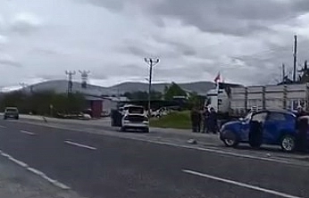 Elazığ'da Meydana Gelen Kazada 2 Yaralı